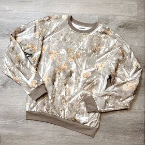 •COMFRT• CAMO CREWNECK SWEATSHIRT